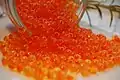 Salmon roe (red caviar)