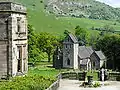 Ilam Church viewed from Ilam Hall