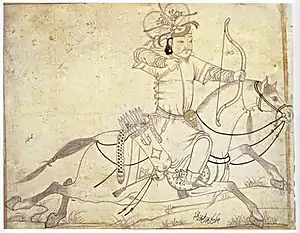 13th century Ilkhanid Mongol archer