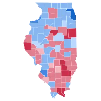 Illinois in the 2008 presidential election. Obama v. McCain.