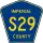 County Road S29 marker