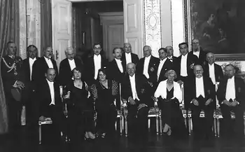 Session of the Polish Academy of Literature in 1933