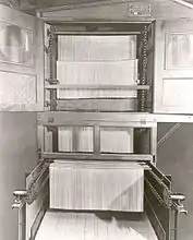 An industrial dryer for spaghetti or other long goods pasta products, also by the Consolidated Macaroni Machine Corporation