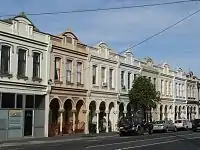 Late 1870s terrace housing in Inkerman Street