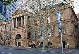 Treasury Building, Sydney. Completed 1851