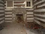 Interior of Sneed Cabin, #1, Elkmont, TN, December 16, 2005