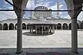 Mihrimah Sultan Mosque courtyard