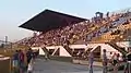 Eastern stand during a football match.