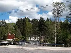 View of the Vatnestrøm area in Iveland