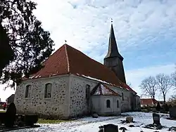 Medieval village church in Iven