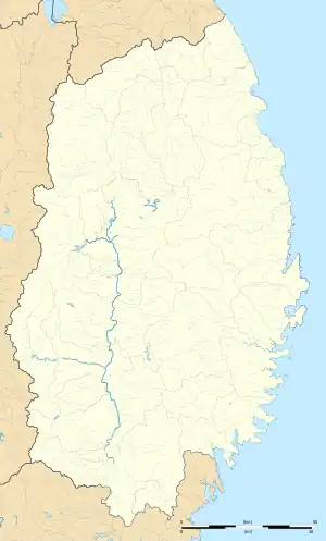 Senmaya Station is located in Iwate Prefecture