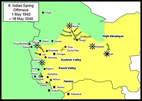 Indian Spring Offensive 1 May 1948&nbsp;– 19 May 1948