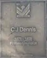 C J Dennis