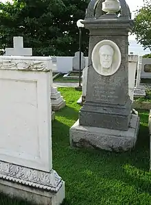 John Ligertwood Paterson's tomb in the British Cemetery