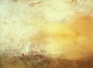 Sunrise with Sea Monsters by J. M. W. Turner (1845)
