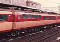 481 series restaurant car SaShi 481-52 in 1985