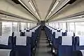 Standard class car (MoHa 254-2) interior view