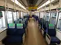 Interior view of 223–2500 series