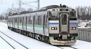 KiHa 201 series DMU, January 2010