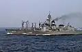 JS Harusame refueling with JS&nbsp;Tokiwa on 29 October 2006.