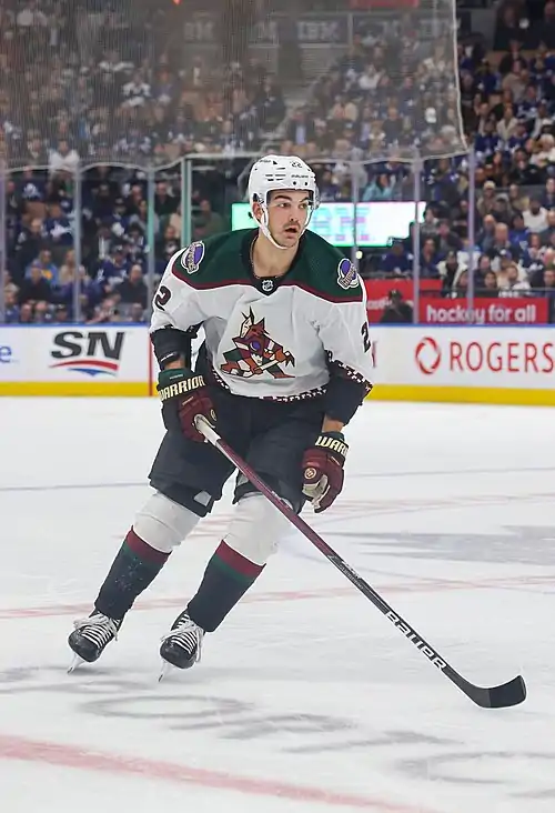 Jack McBain playing with the Coyotes in 2022 (Quintin Soloviev).jpg