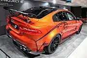 Jaguar XE SV Project 8 (rear)