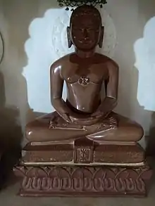 Dharmanatha statue at Anwa, Rajasthan