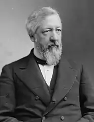 Former Secretary of StateJames G. Blaineof Maine(Declined to Contest)(Recommended Harrison)