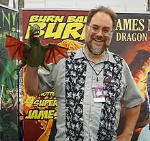 Maxey at GalaxyCon Louisville in 2019