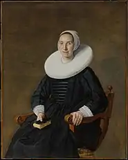 Frans Hals's "Portrait of a Woman" now in the Boston Museum of Fine Arts