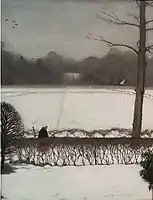 View from the Studio in Eerbeek (1917)