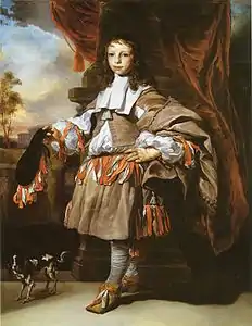 Portrait of a Boy, by Jan van Noordt, 1665