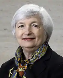 Janet Yellen, class of 1967, first woman to serve as Chair of the Federal Reserve and U.S. Secretary of the Treasury