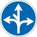 Directions permitted