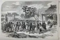 Shogunal troops in 1864, Illustrated London News.