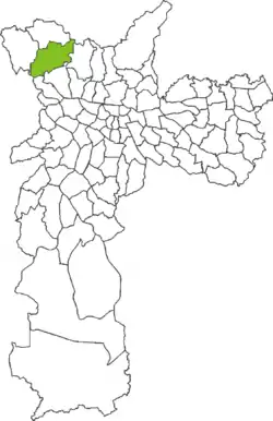 District of the city of São Paulo