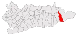 Location in Călărași County