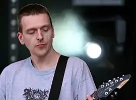 Broadrick performing with Jesu at Primavera Sound 2009