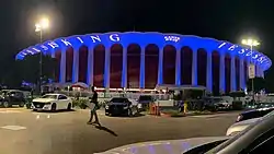 The Forum in LA. Under Jesus is King listening party.