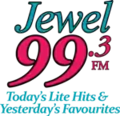 Jewel 99.3 logo from 2014-2021