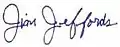 Signature of Jim Jeffords