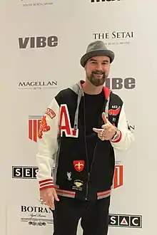 American music producer at the 2010 Division 1 Launch Party