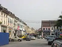 Jalan Kampung Rawa in Gopeng town