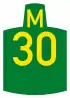 Metropolitan route M30 shield