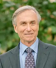 Portrait photograph of McDougall in 2013