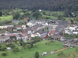 A general view of Joigny-sur-Meuse