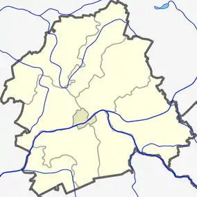 Map showing the location of Šušvė Landscape Sanctuary