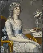 "Doña María de los Dolores Gutiérrez del Mazo y Pérez"(ca. 1796)