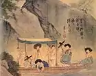 Shin Yun-bok (1758-?), A Boat Ride, 1805, Gansong Art Gallery.