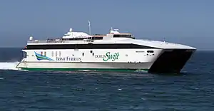 Jonathan Swift crossing the Irish Sea